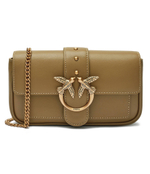 Кожаная сумка через плечо LOVE ONE POCKET C Pinko - оливковый(100061 A0F1)