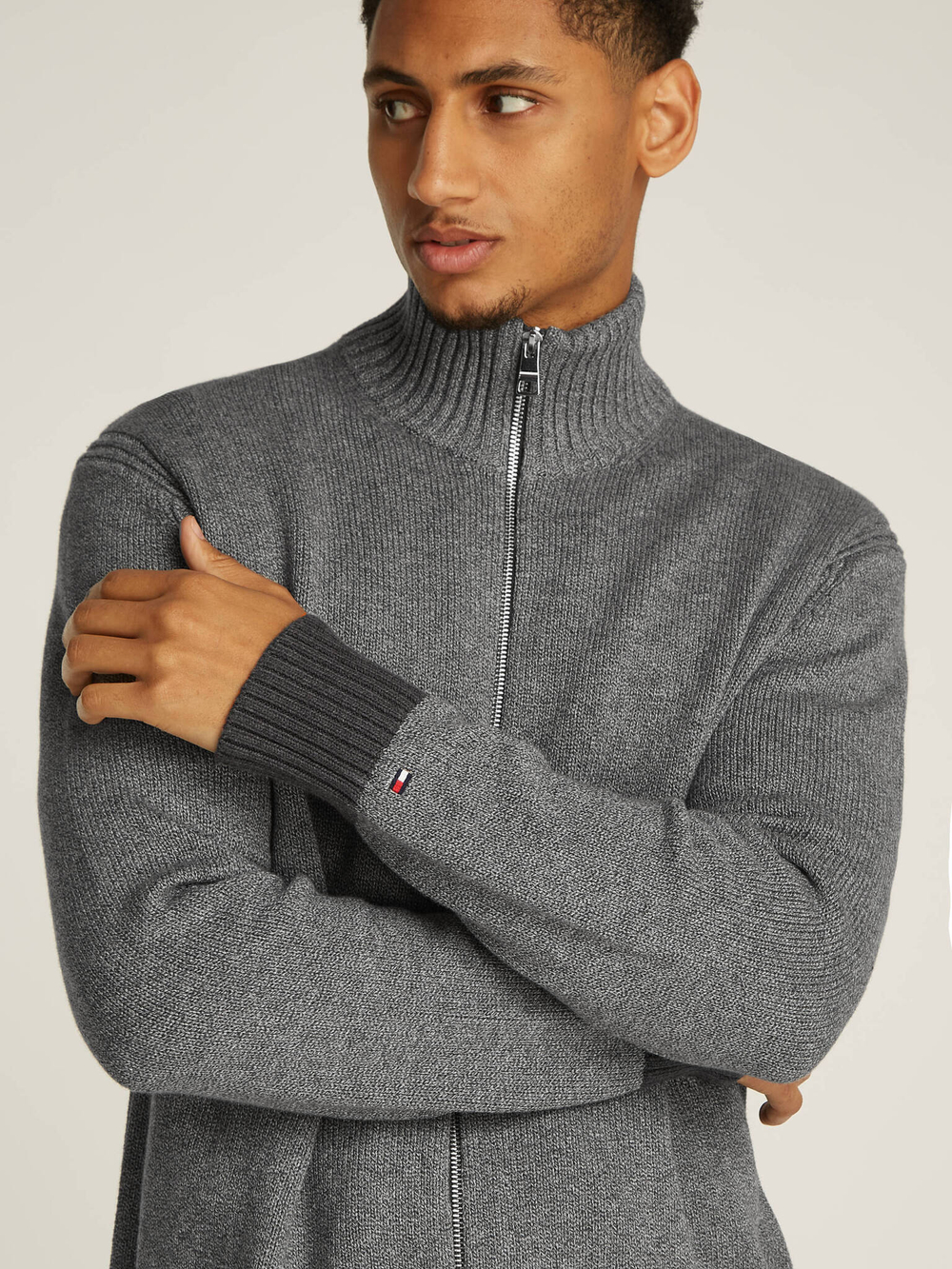 Свитер Tommy Hilfiger - серый(MW0MW36524)