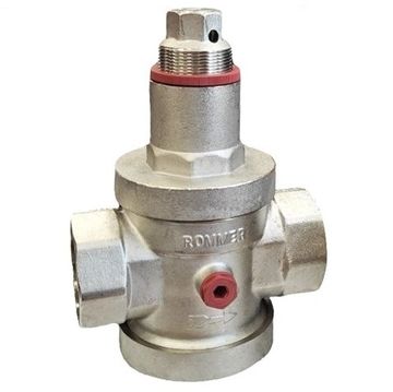 Редуктор давления Rommer 3/4" ВР/ВР PN25 с выходом под манометр (RVS-0008-000020)