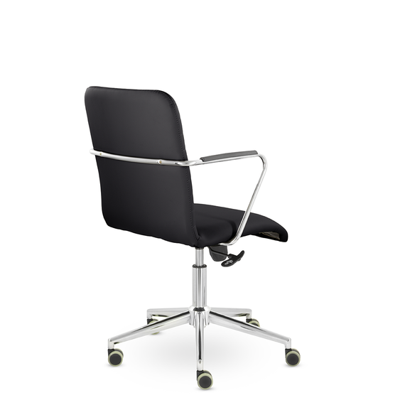 Кресло Честер GTР TG хром Ср Z11 (черный)