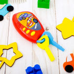 2954610 Музыкальный брелок «Машинки», световые и звуковые эффекты, МИКС