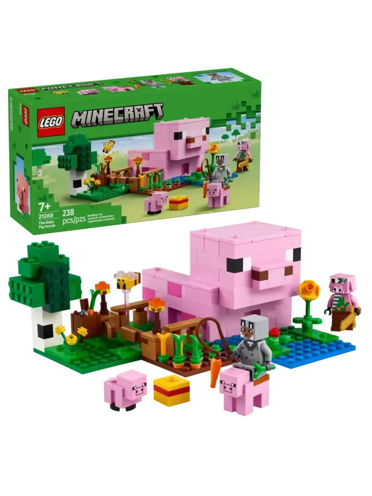 Конструктор Minecraft 21268 Дом поросёнка