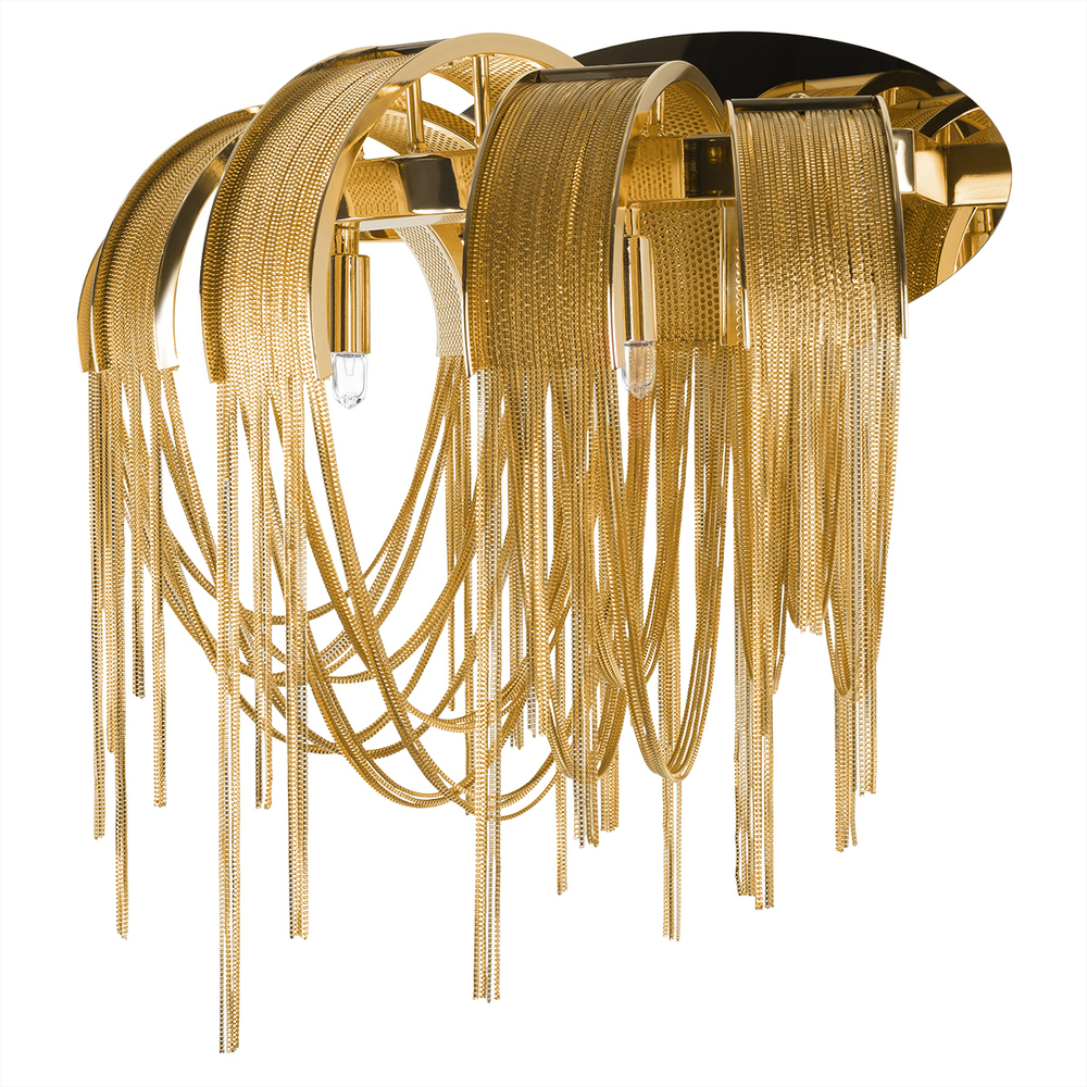 Настенный светильник Loft It Volver 10404W/C GD