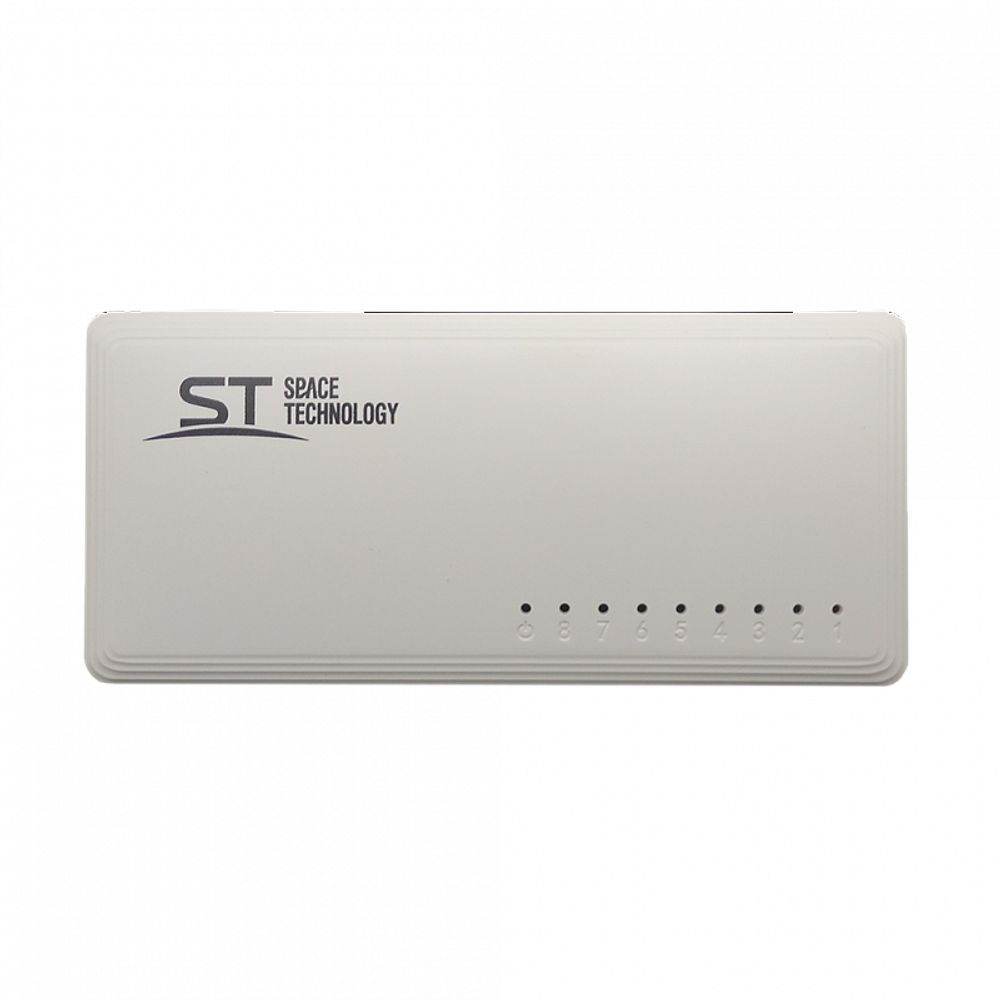 Коммутатор на 8 Ethernet портов ST-GS80 (Без БП) (Транспортный сертификат ПП 969)