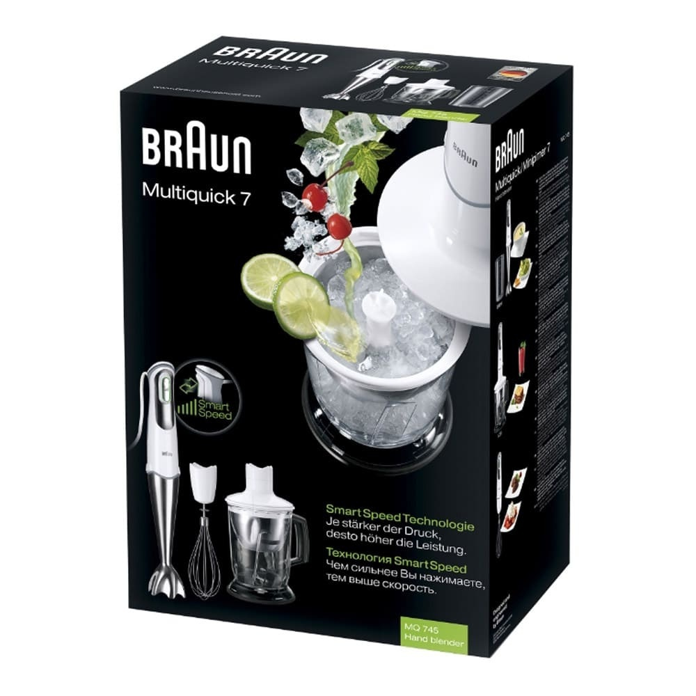 Погружной блендер Braun MQ745 APERITIF