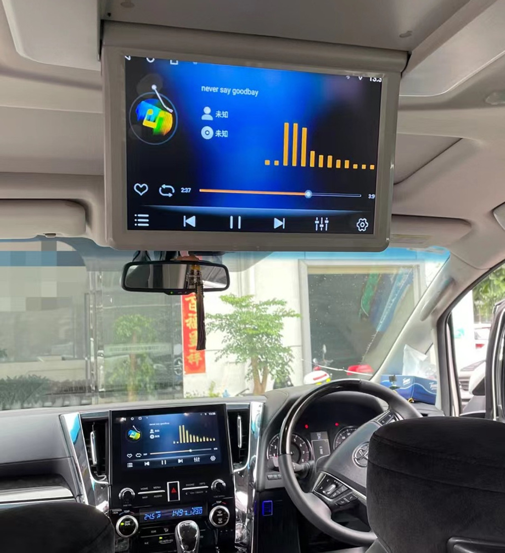 Магнитола для Toyota Alphard H30, Vellfire 2 2015-2023 (низкая комплектация) - Carmedia KP-T1101L на Android 10, 6Гб+128Гб, 4G SIM-слот, CarPlay