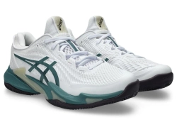Мужские кроссовки теннисные Asics Court FF 3 Clay - white/foggy teal