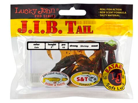 Мягкая приманка Lucky John J.I.B TAIL 2.0in (51 мм), цвет PA16, 10 шт.