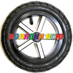 Колесо для детской коляски №007076 надув 10дюймов без вилки 47-152 10х1,75х2 (втулка на ось 8/10мм) (Verdi pepe eco)
