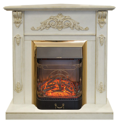 Электрокамин RealFlame Country AO античный дуб с очагом Firefield 25 S IR