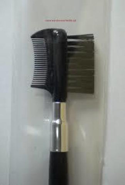 ЩР-1 Щеточка для бровей с расческой Valeri-D