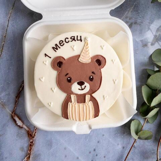 Бенто-торт детский на месяца «Мишутка»