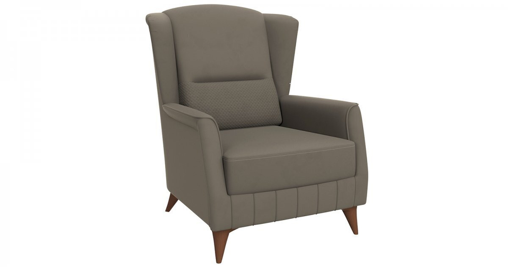 Кресло для отдыха Эшли велюр перламутрово-коричневый
