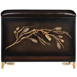 Банкетка Oliva Branch (Олива Бранч) Каштан Амбер