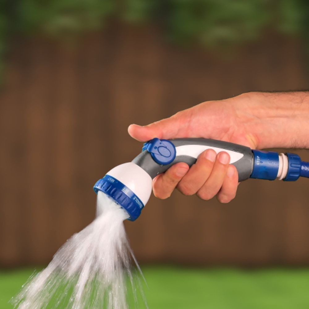 GAEP12-02 GREEN APPLE ЕСО Пистолет-распылитель, пластик, 8 режимов