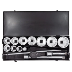 Набор инструментов 15пр. 1''(12гр.) RockFORCE RF-8141-9