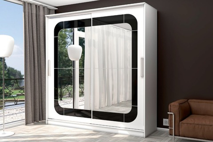 Шкаф-купе 1.5 Кристалл