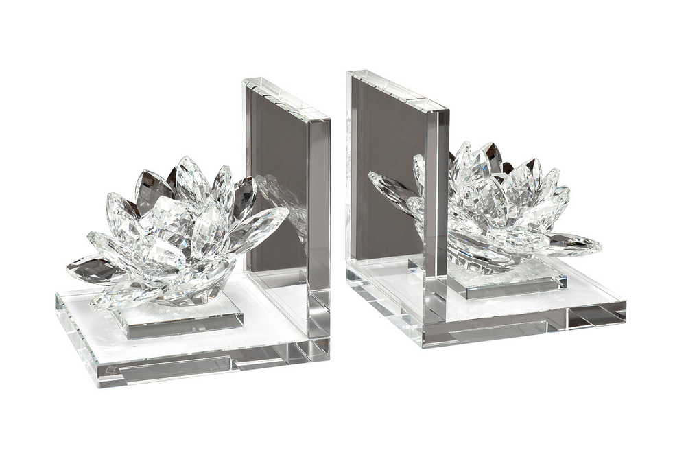 Держатели для книг 2шт Garda Decor Лотосы