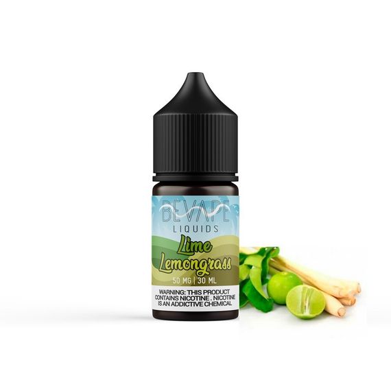 Bevape Liquids - Lime Lemongrass (50mg, 30ml)