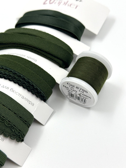 Нитки швейные Madeira aerofil №120 Col. 8795 хаки (100 м)