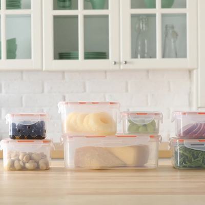 Контейнер для продуктов 2,5л "Modena" с защелками (бесцветный)