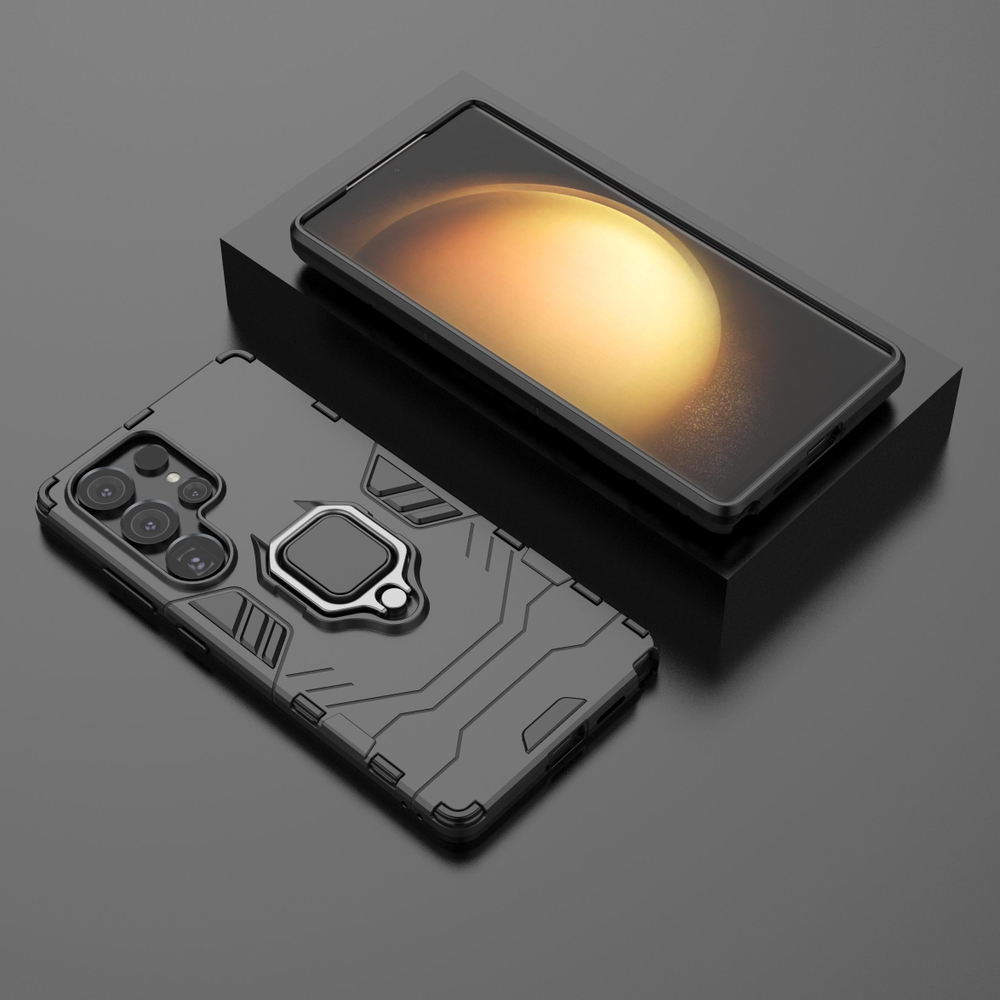 Противоударный чехол с кольцом Panther Case для Samsung Galaxy S25 Ultra