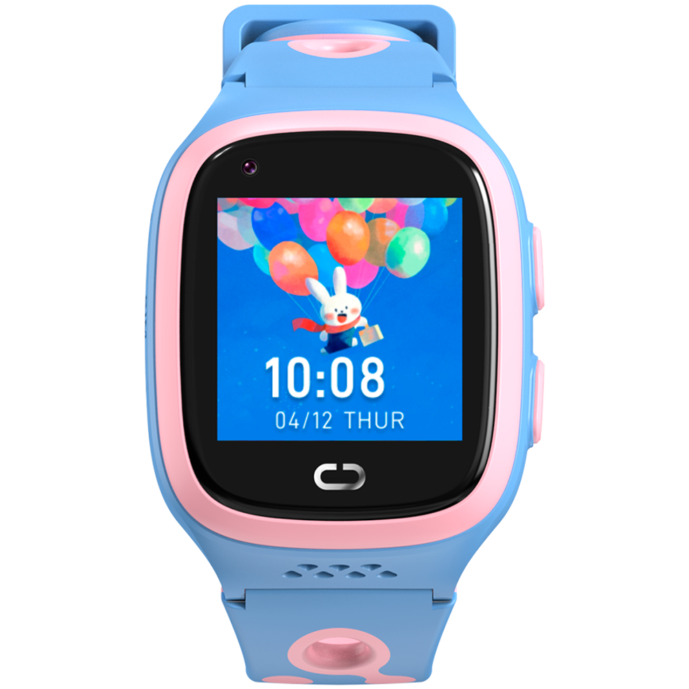 Canyon Kids Watch ZEFIR KW-49 E-SIM 4G GPS WiFi Video Music Games English learning, Pink&Blue