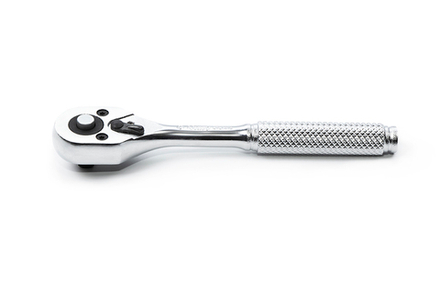 Трещотка 1/4" с быстрым сбросом, 24 зуба, HANS, 2120NQ