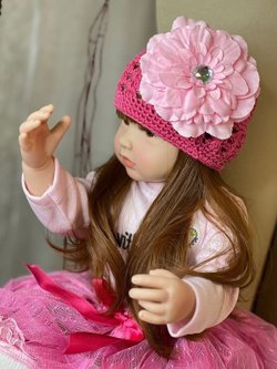 Кукла Реборн виниловая 55см в пакете (FA-320)