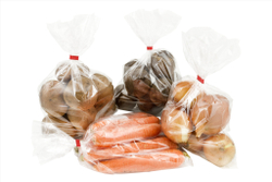 Пакеты фасовочные ПНД 18+8х35см 12мкм в пластах (1/10шт)