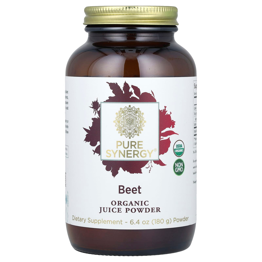 Pure Synergy, Порошок из сока органической свеклы, 6,4 унций (180 г)