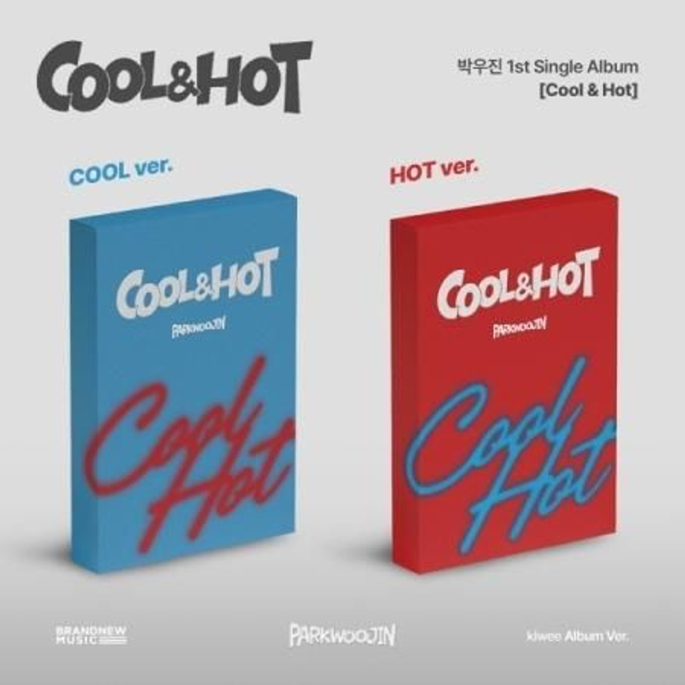 Альбом PARK WOO JIN (AB6IX) - COOL & HOT 1st Single Album 2 Version SET