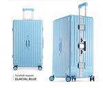 Чемодан Paul Frank "The Classic 4" Aluminium Frame | USB+Cup holder (Glacial Blue)