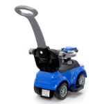 4898310 Толокар - каталка «Тачка», с родительской ручкой, цвет синий