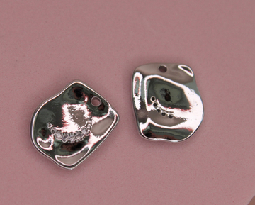 Подвеска месяц стразы 14х12 мм