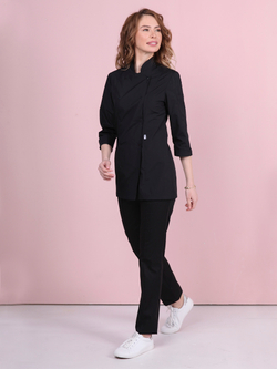 Китель поварской черный