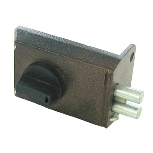 Замок накладной Рязань ЗНД 1А/Д полимер медь  88300   / 4447