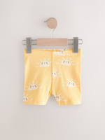 Шорты-велосипедки для девочки Next E65-366, 4 шт., Розовый, Желтый, Сиреневый