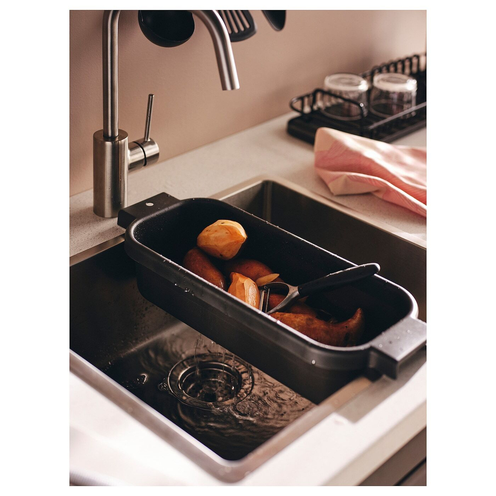 Дуршлаг IKEA LILLHAVET (ЛИЛЬХАВЕТ), Антрацит