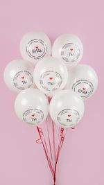 Шар (12''/30 см) Комплименты для нее, Белый (200), пастель, 2 ст, 25 шт.