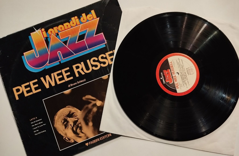 Винтажная виниловая пластинка LP Pee Wee Russell (Italy 1979)