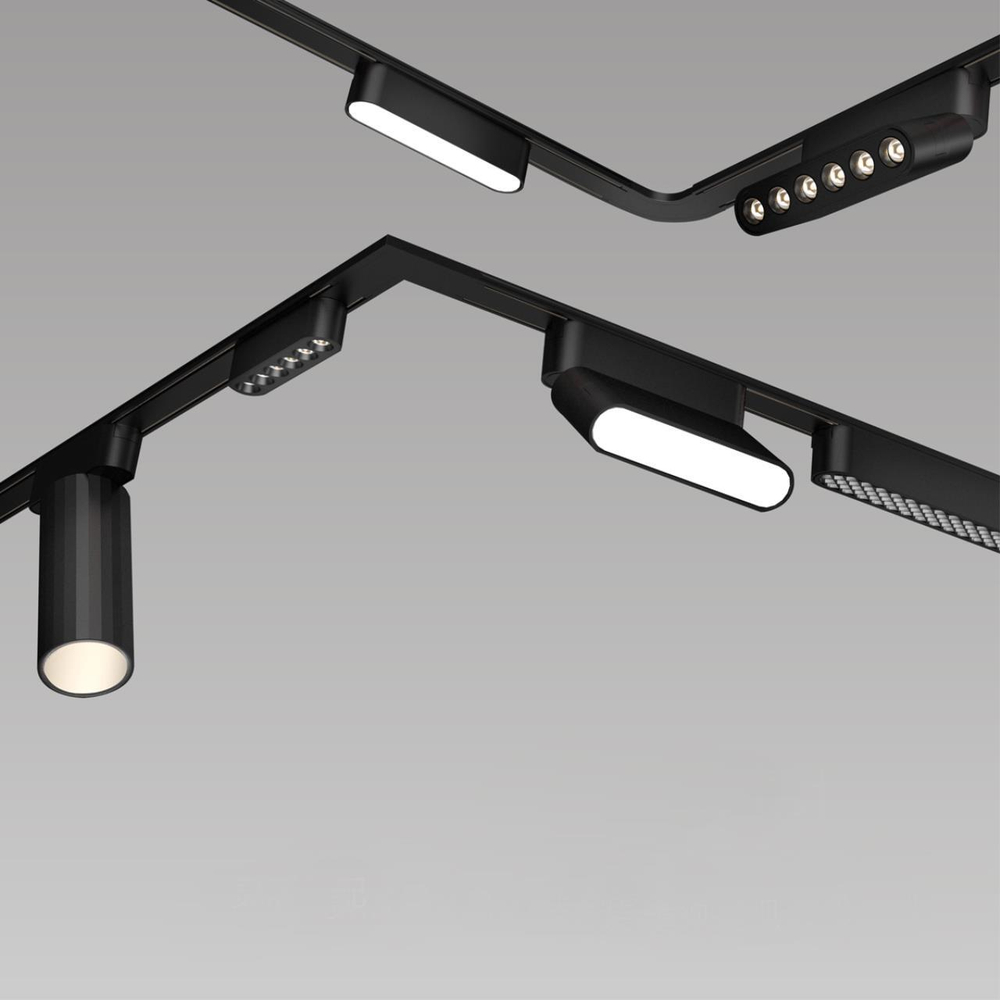 359258 SHINO NT23 049 черный Трековый светильник для низковольтного шинопровода IP20 LED 12W 48V 1020Лм 3000К SMAL