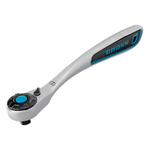 Набор торцевых головок, трещотка 120 зубьев, 1/2", CrV, 12 предметов Gross 14138
