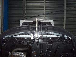 Фаркоп оцинкованный Galia R074A для Renault Megane II 2003-2008 (classic) седан/универсал, Megane III универсал 2008-(паспорт и сертификат в комплекте)(без электрики)