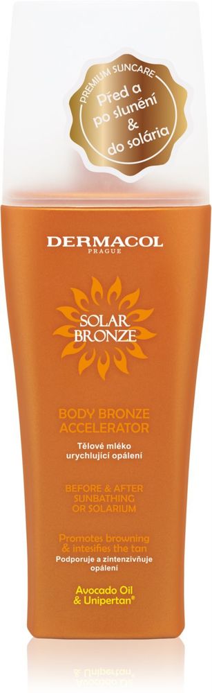 Dermacol Sun Solar Bronze молочко для тела для ускорения загара
