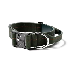 Ошейник Combat TWEED 5 см с ручкой BullyBillows