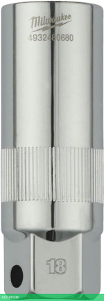 Головка торцевая свечная Milwaukee 4932480675 3/8"-16мм (5/8")