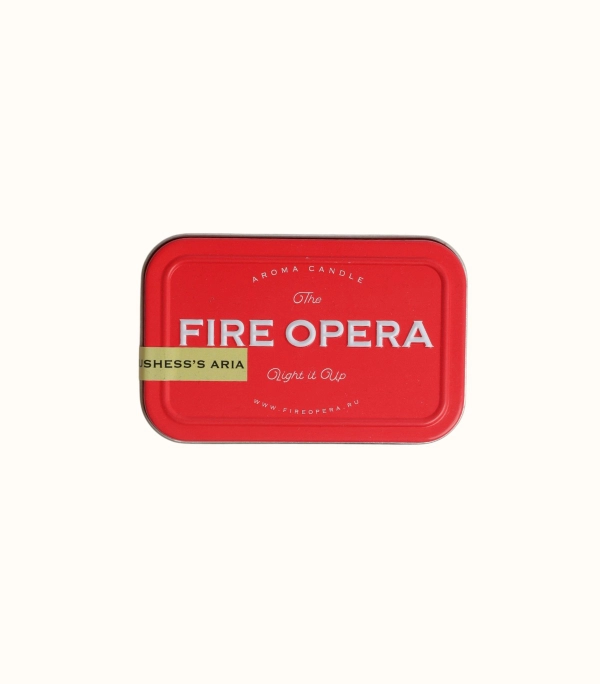 Свеча – DUSHESS'S ARIA, 100 мл | FIRE OPERA