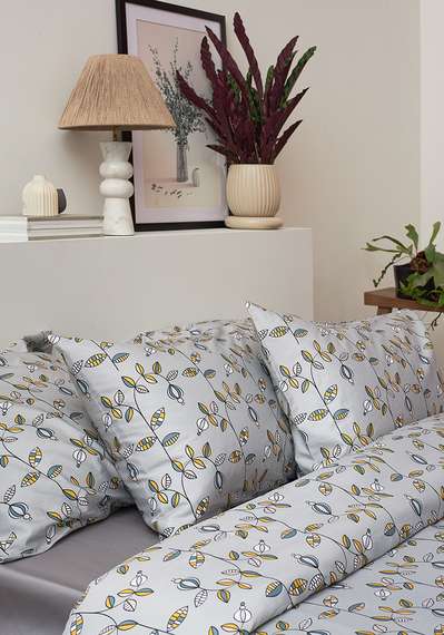 Набор наволочек &quot;Ягоды тайги&quot; из премиального сатина из коллекции russian north, 70х70 см