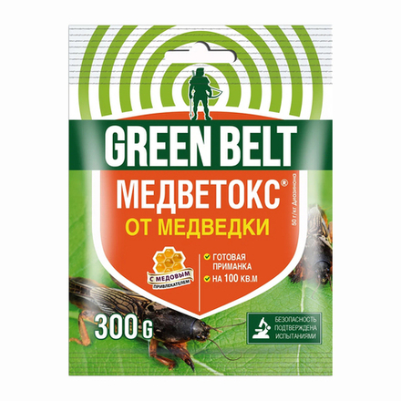 Средство от медведки и садовых муравьев Green Belt Медветокс, 300 г